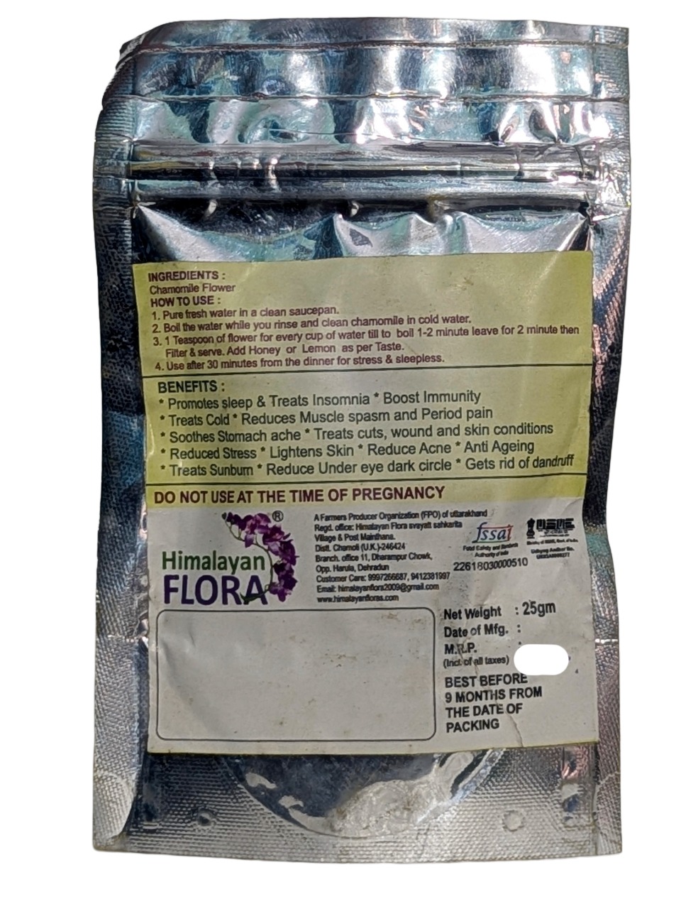 Chamomile Herbal Tea (Stress Relieve) - Image 2